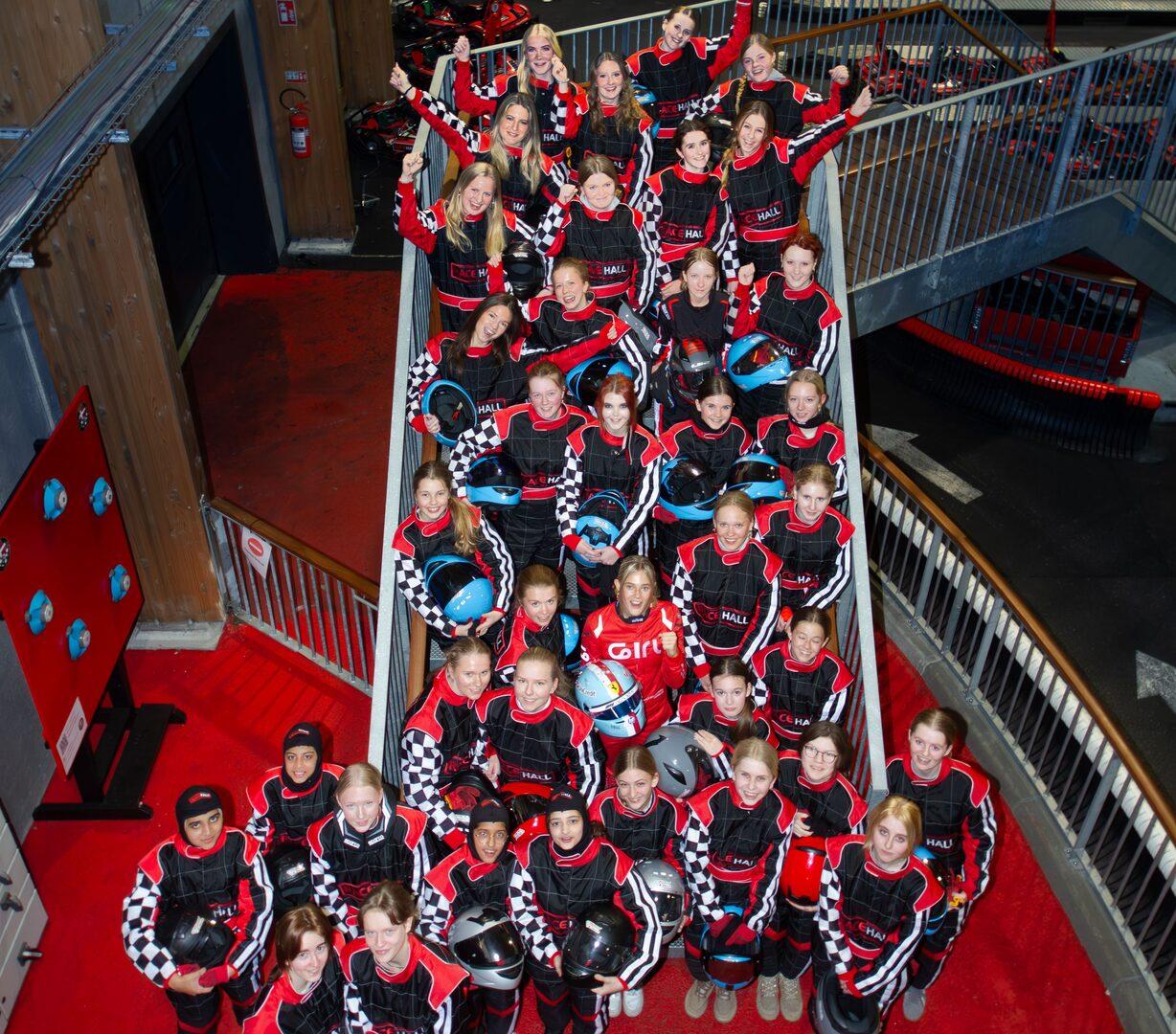 G.I.R.L. group at track day